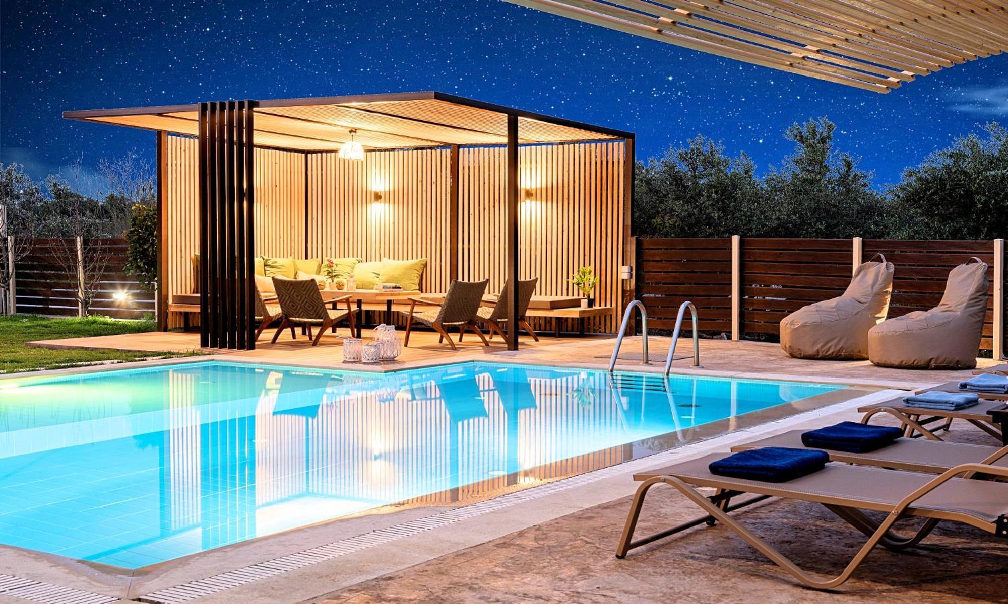 Cretan Sunrise Villa Heated Pool Dhimitrouliana Ngoại thất bức ảnh