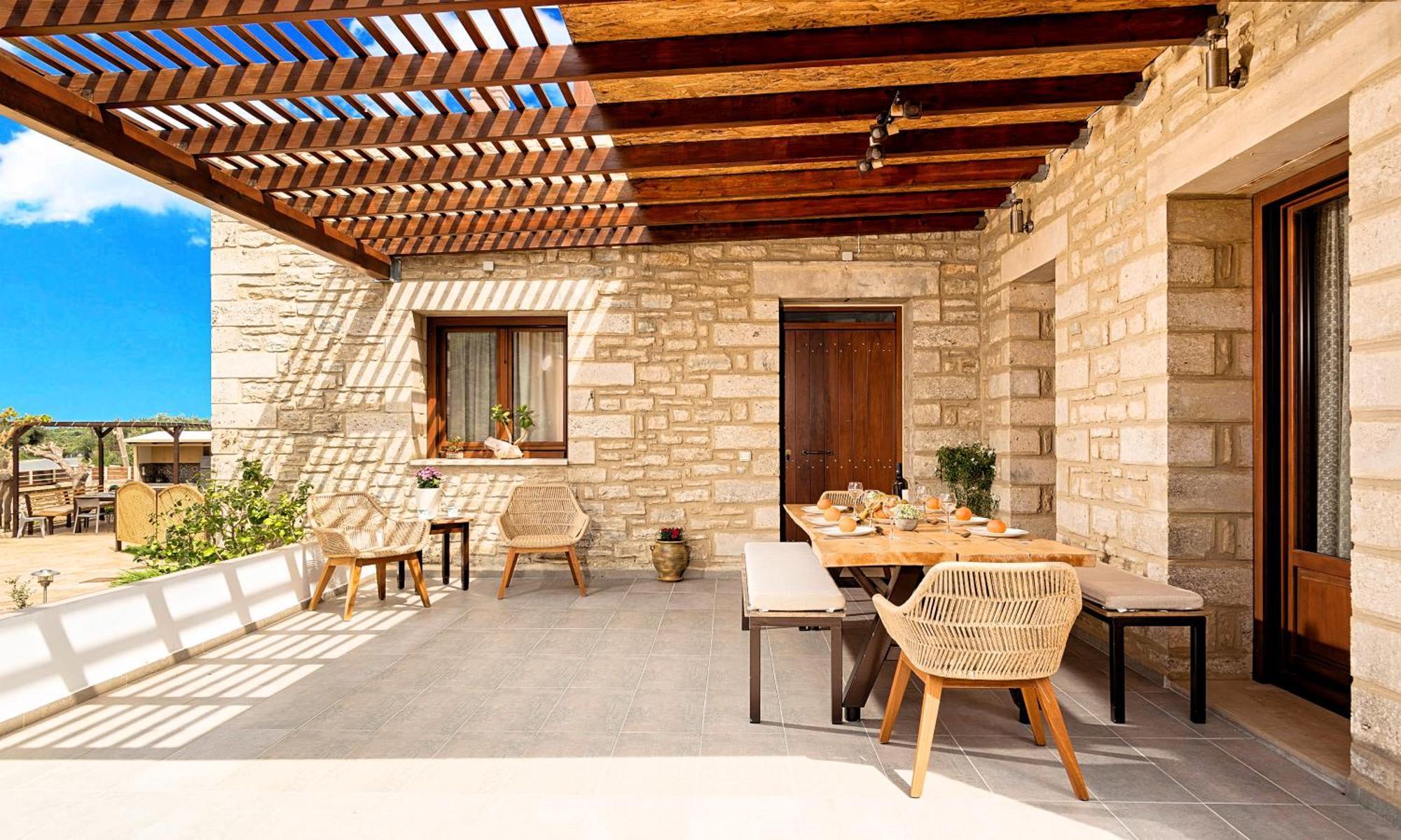 Cretan Sunrise Villa Heated Pool Dhimitrouliana Ngoại thất bức ảnh