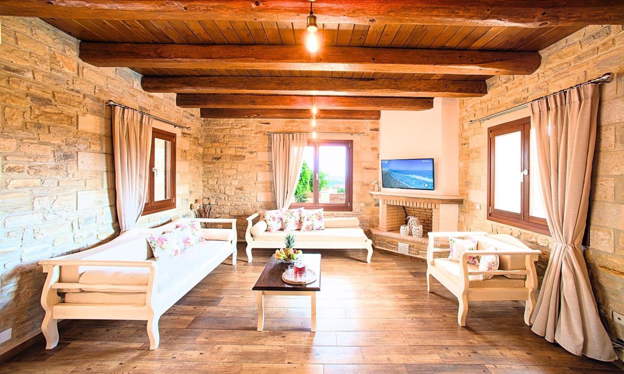 Cretan Sunrise Villa Heated Pool Dhimitrouliana Ngoại thất bức ảnh